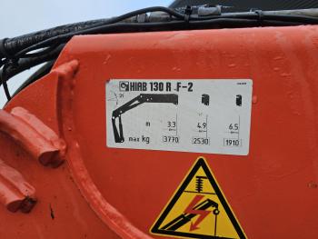 Pacton 2 X STEERING AXLE / LIFT AXLE / HIAB ROLLER CRANE